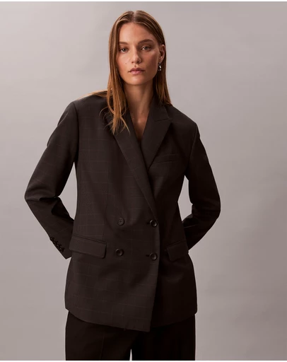 Calvin Klein - Houndstooth Blazer