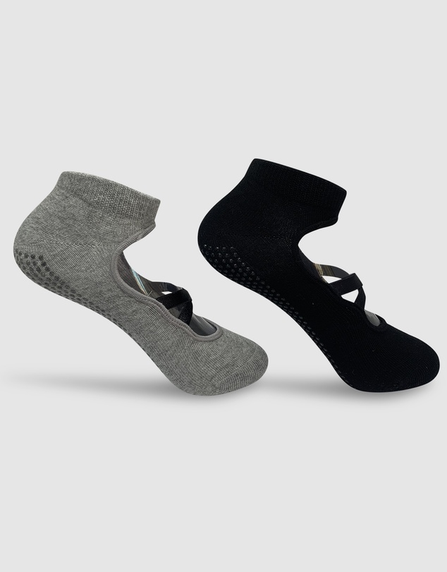 High Heel Jungle - Pilates Grip Socks - 2 Pack
