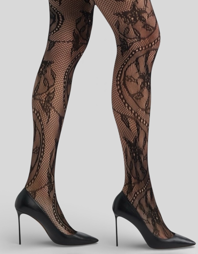 High Heel Jungle - Monet Lace Tights