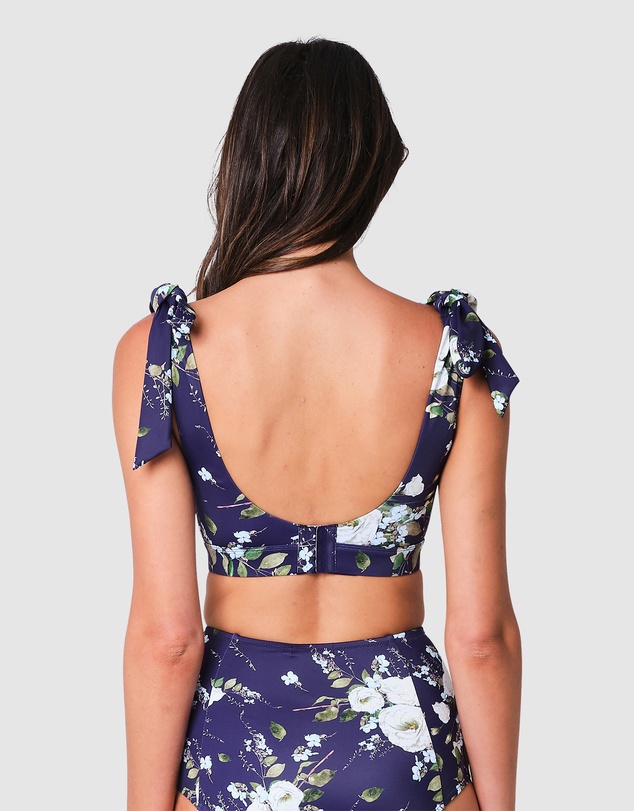 UNE PIECE - Classic Square Neck Bralette Bikini Top