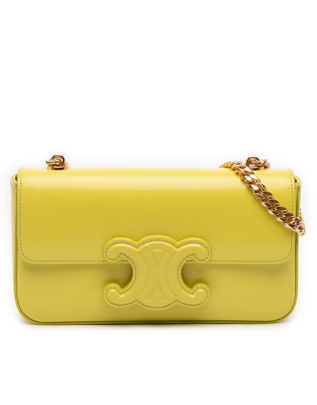 Pre-Loved by Azura Reborn - Pre-Loved Shiny Calfskin Claude Chain Shoulder Bag