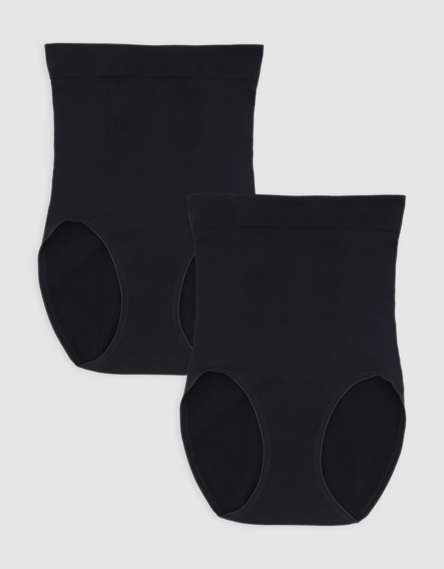 Ambra - 2 Pack Powerlite Hi Waisted Brief