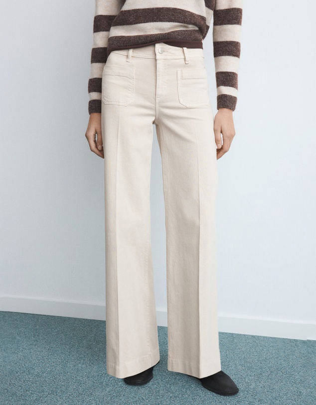 M.N.G - Wide-Leg Jeans With Pockets