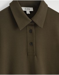 COS - Jersey Polo Mini Dress