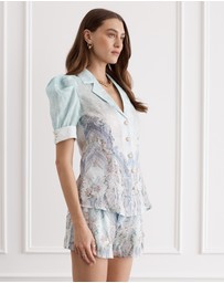 Aqua Blu Australia - Triomphe Jolene Short Sleeve Shirt