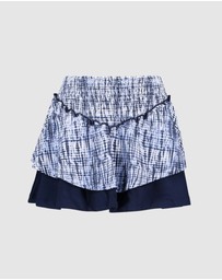 B.Nosy - Organic Tiered Tie Dye Skirt - Kids-Teens