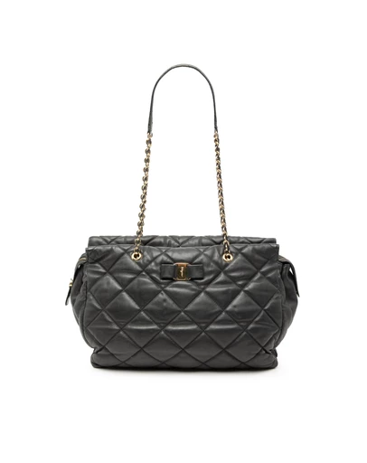 Pre-Loved by Azura Reborn - Pre-Loved Large Quilted Nappa Vara Tote