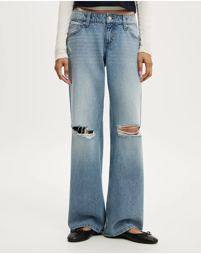 Cotton On - Petite Low Rise Straight Jean