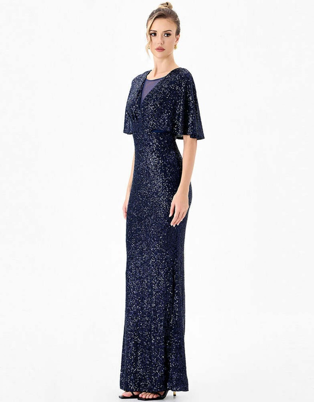 Bariano - Paola Flutter Sequin Maxi