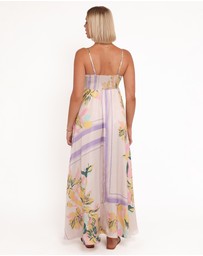 Petal & Pup - Elanor Maxi Dress - Lavender Print