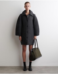COS - Sculpted Wool-Blend Coat