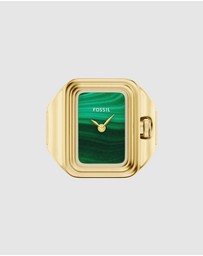 Fossil - Raquel Watch Ring Gold Analogue