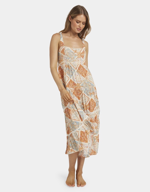 Billabong - Womens Forever Folk Shine Midi Dress