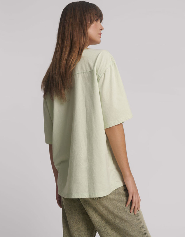 ONE TEASPOON - Its Better In The Bahamas Kobe Tee - Green Mist