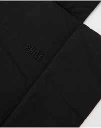 Phile - Plush Change Mat Wrap - Licorice Black