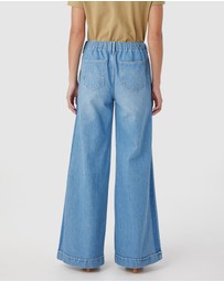 Outland Denim - Lotus Mid Wide Pants