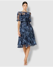 Montique - Loren Embroidered Dress