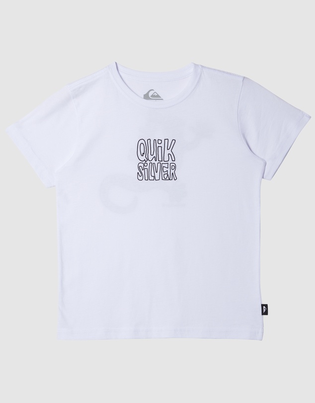Quiksilver - Boys 2 7 Quik Gecko Short Sleeves T Shirt