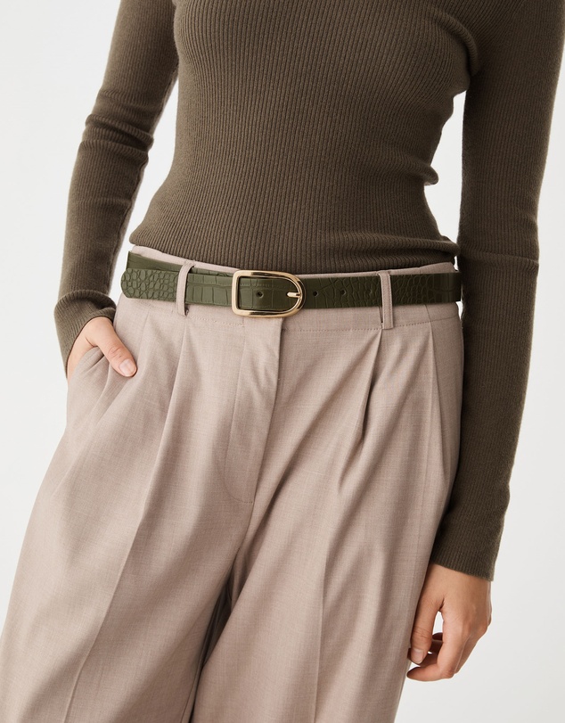 Forcast - Geneva Croc Belt