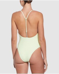 Nike - Swoosh Link Terry Y-Back One Piece Swimsuit