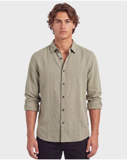 WASHED MILITARY GREEN