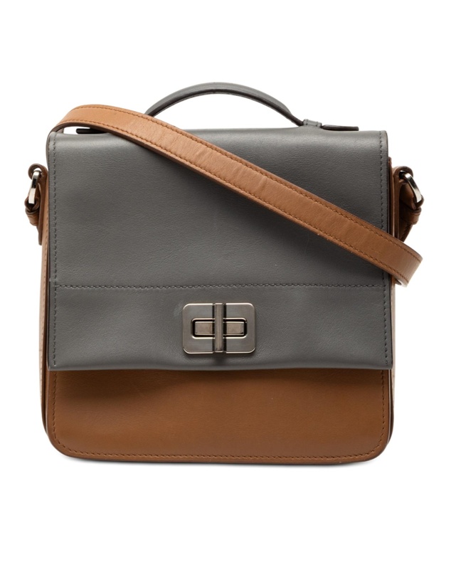 Pre-Loved by Azura Reborn - Pre-Loved Bicolor City Calf Satchel
