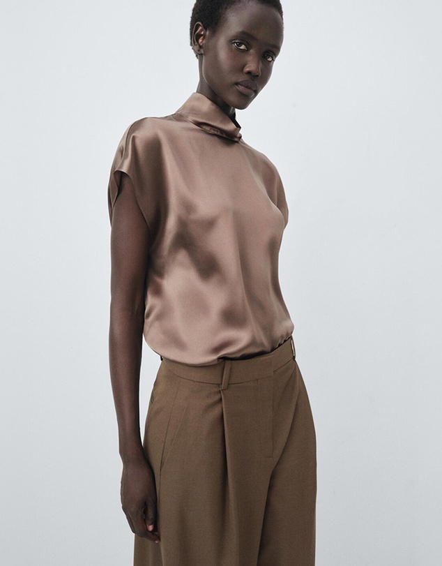 M.N.G - Pleated Straight-Leg Suit Trousers