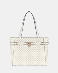 GUESS - Arlena Logo Small Noel Tote Bag