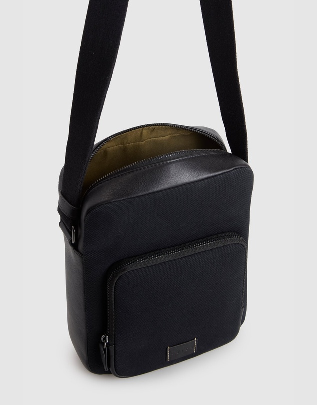 Evity - Owen Canvas/Leather NS Satchel