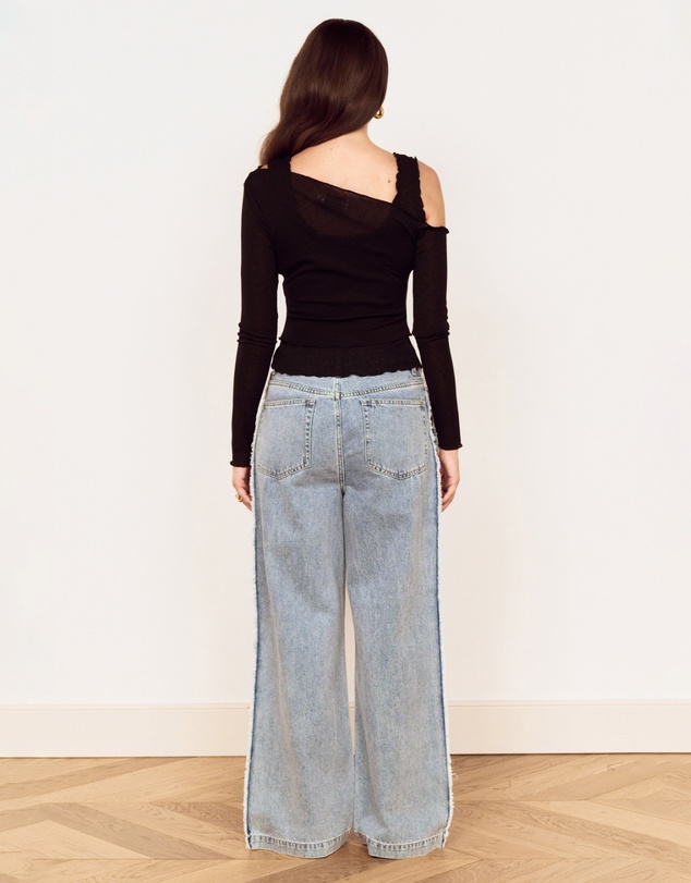 MINKPINK - Tate Contrast Denim Jeans