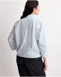 M.N.G - Striped Cotton Shirt