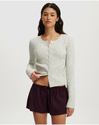 Cotton On Body - Fluffy Fitted Knit Cardigan