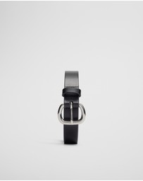 Country Road - Skinny Solid Buckle Belt