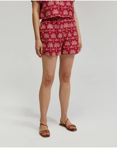 Oxford - Courtney Printed Shorts