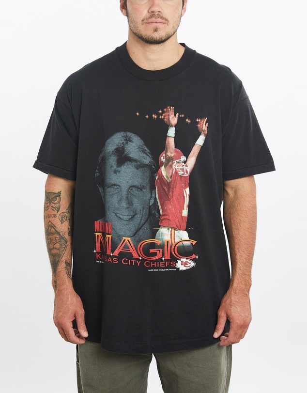 Vintage by The Real Deal - Pre Loved - Vintage 1994 NFL Kansas City Chiefs 'Joe Montana' Tee