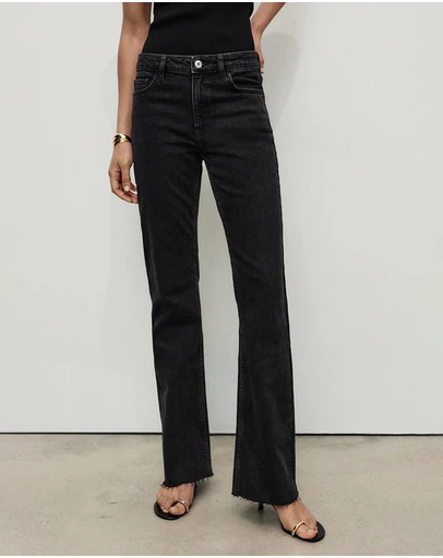 M.N.G - Fiona Flared Mid-Rise Jeans