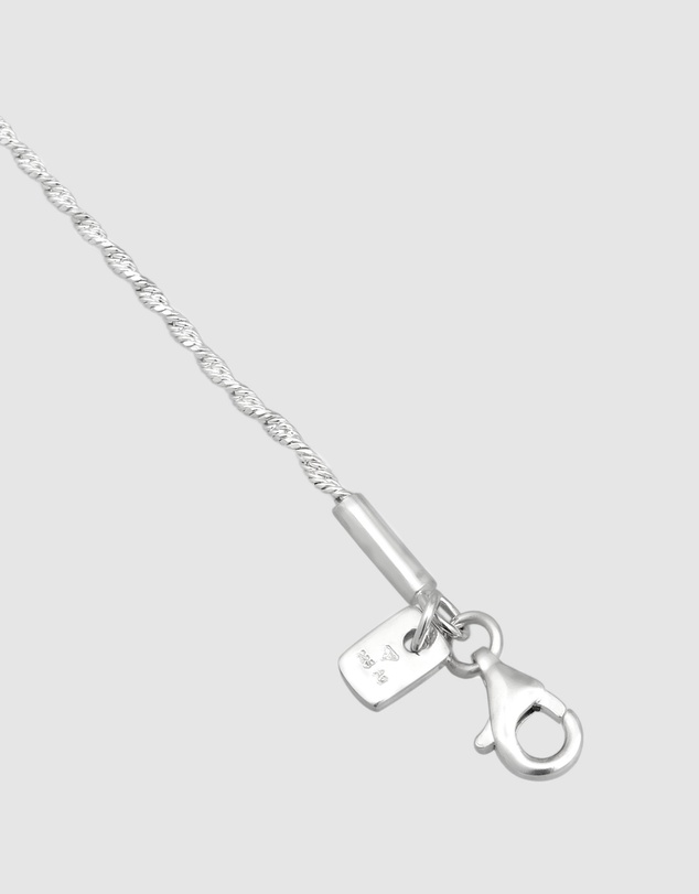 Kuzzoi - ICONIC EXCLUSIVE - Classic Rope Chain Bracelet in 925 Sterling Silver
