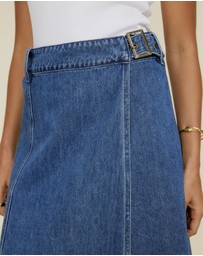 The Fated - Riley Denim Skirt