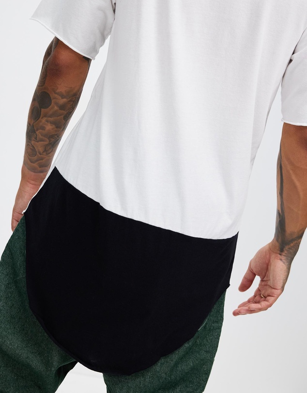 Surrounded By Ghosts - The Devilline Curved Hem T-Shirt