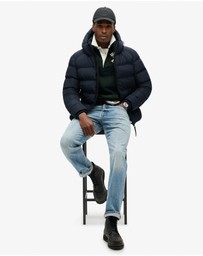 Superdry - Hooded Sports Puffer Jacket