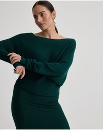 Oxford - Juliette Knitted Rib Dress