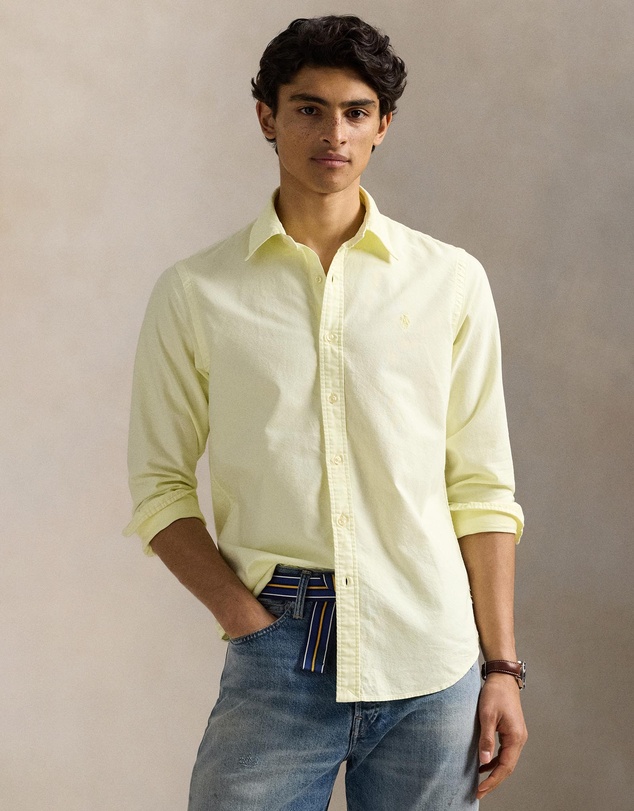 Polo Ralph Lauren - Custom Fit Mineral-Dyed Oxford Shirt