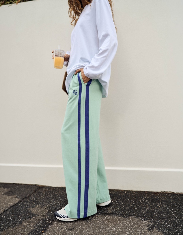 Ceres Life - Gigi Wide Leg Terry Trackpant