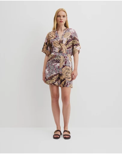 Country Road - Country Road X Ngali Silk Print Short