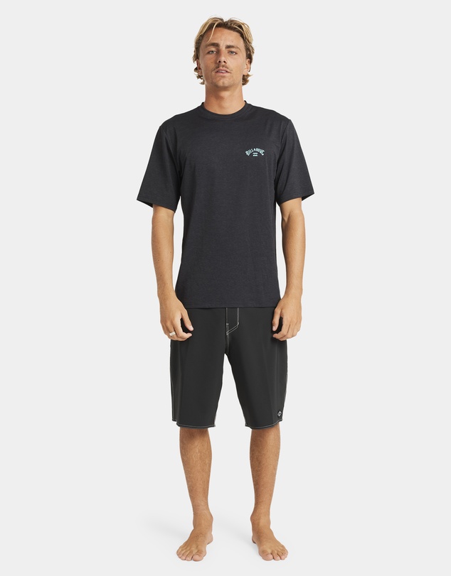 Billabong - Mens Shoreline Loose Fit Short Sleeve Rash Vest