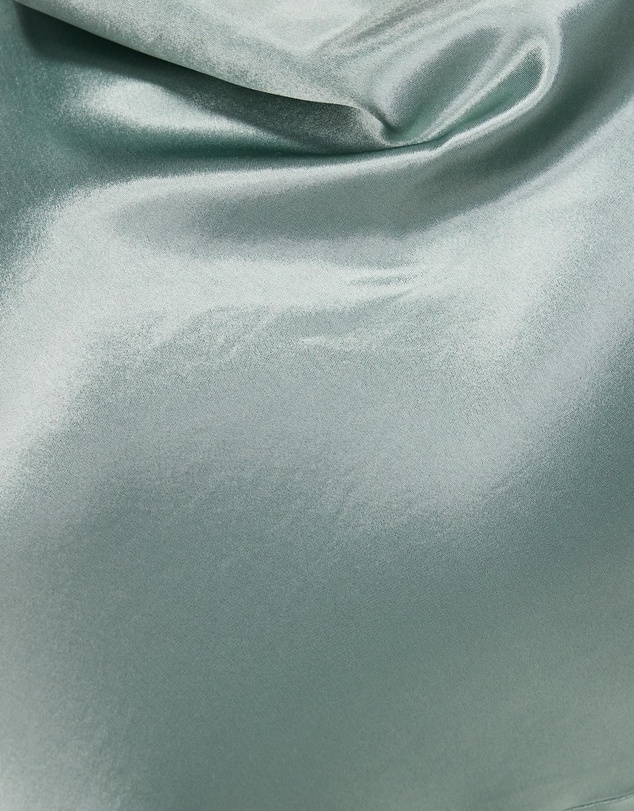 Third Form - Satin Bias Cowl Back Maxi Dress