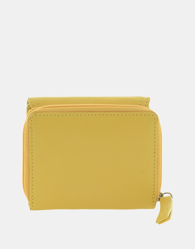 Pierre Cardin - Pierre Cardin Ladies Leather Tri-Fold Tab Wallet