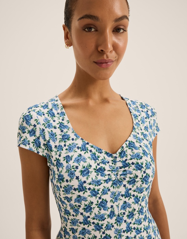 Review - Diana Floral Jersey Dress