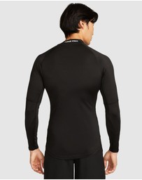 Nike - Pro Nike Dri-FIT Fitness Mock-Neck LS Top