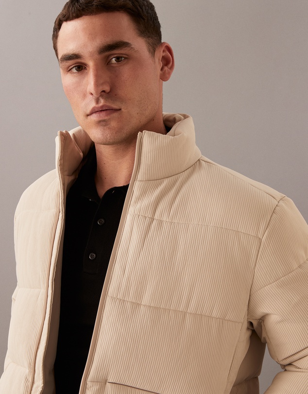 Calvin Klein - Textured Quilted Puffer Jacket